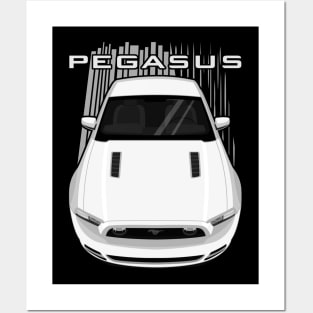 Custom Mustang GT 2013 - 2014 - PEGASUS Posters and Art